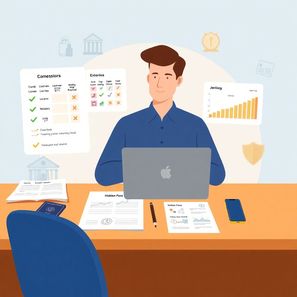 Обзор популярных брокеров: комиссии, сервис и надёжность для инвестора