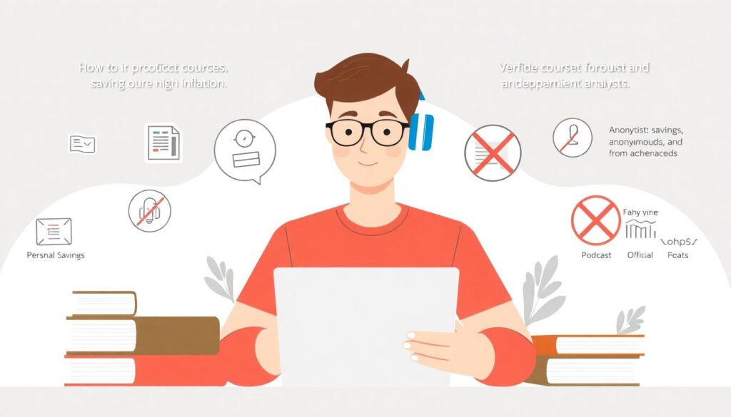 Как защитить свои сбережения от инфляции: практические стратегии для личных финансов - иллюстрация