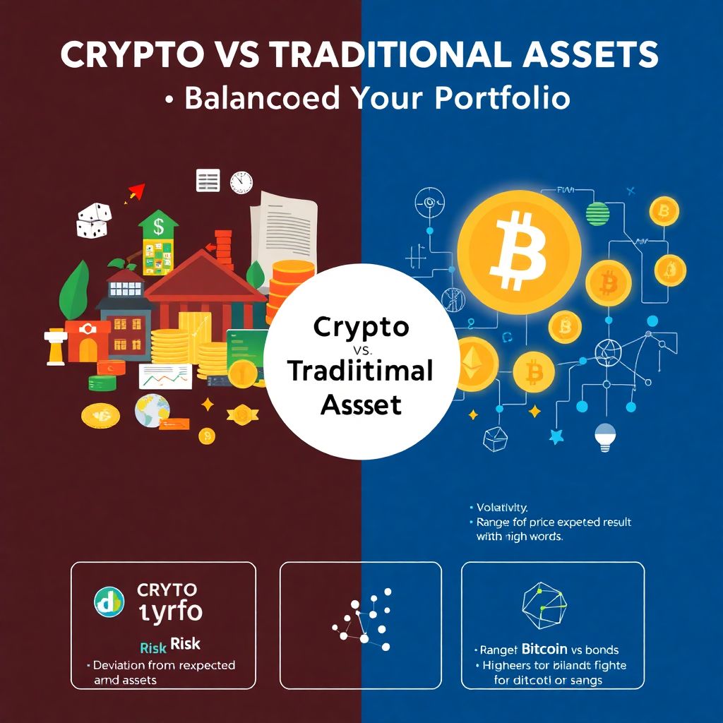 Криптовалюты и традиционные активы: как сбалансировать инвестиционный портфель